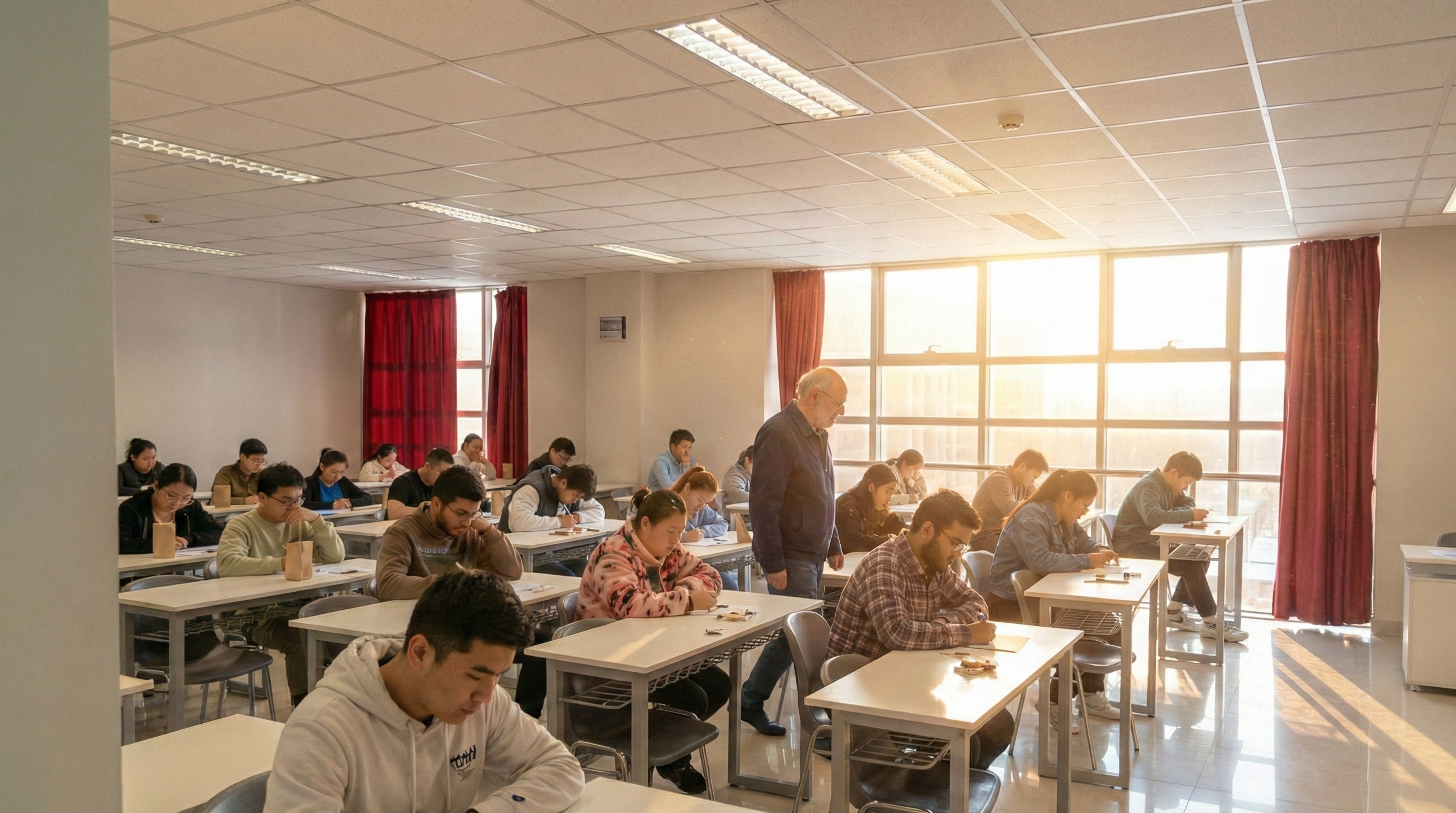 Doctora usando BancoMed - Sistema de preparación médica